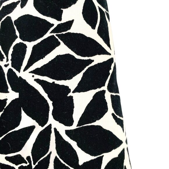 The‎ Limited A-Line Skirt Women Small 0 Floral Black White - Picture 2 of 5